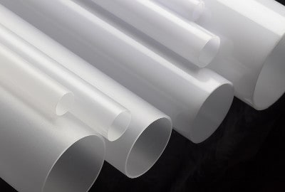 6 pezzi tubo acrilico trasparente Extruded estruso lampada a Led tubo di  plastica PMMA tubi in Perspex pali per tende da doccia estrusa